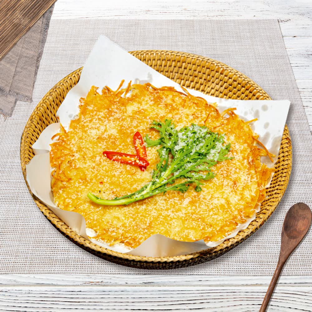 치즈 감자전 — 치즈와 감자의 이색적인 만남, 고소한 맛이 일품인 감자전